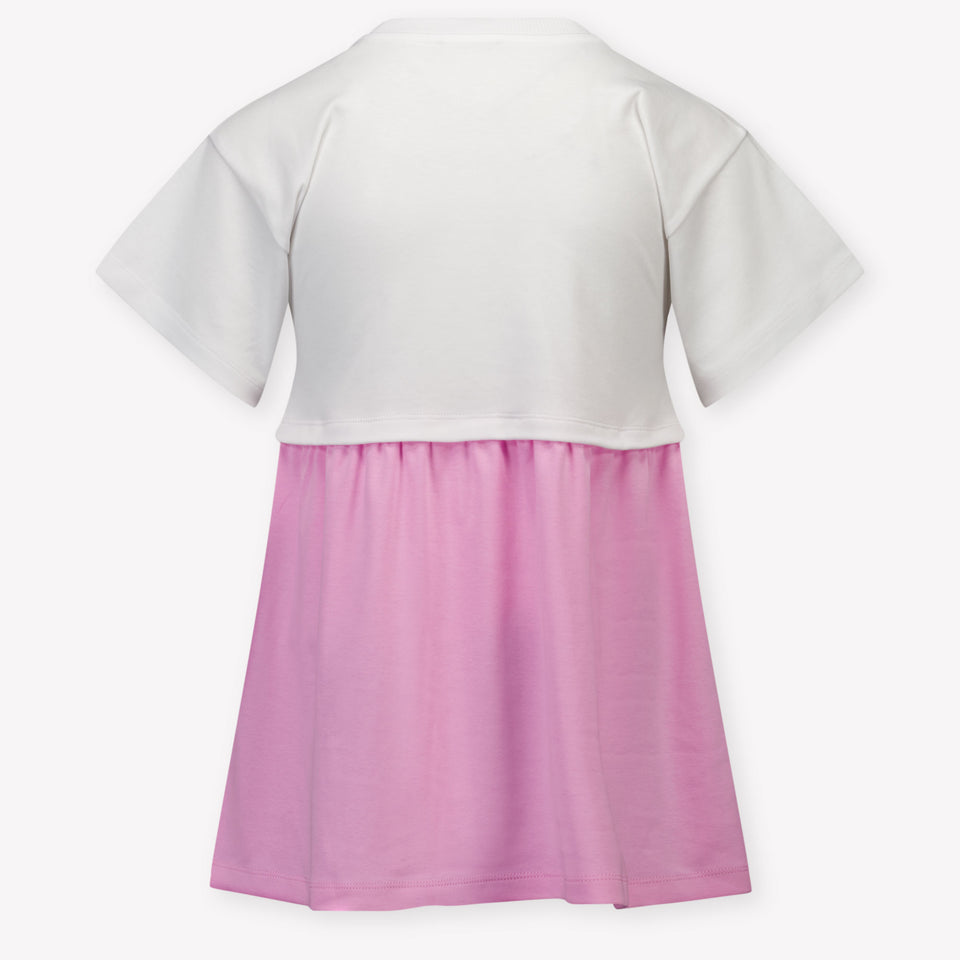 Moschino Kinder Meisjes Jurk In Roze