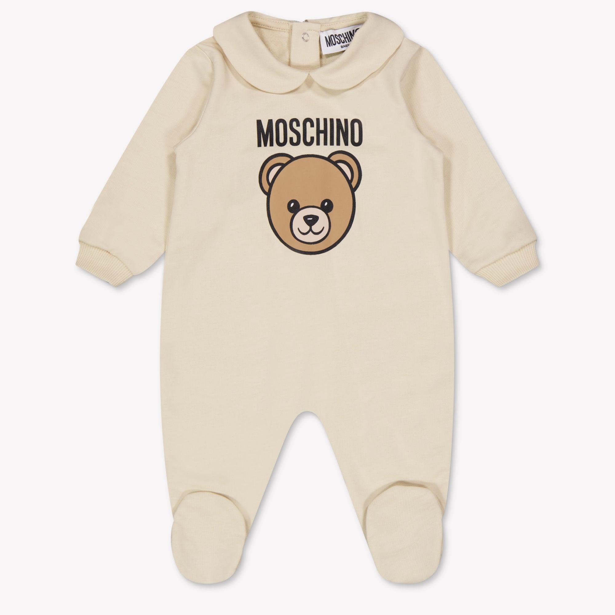 Moschino Baby Unisex Bodysuits in Beige