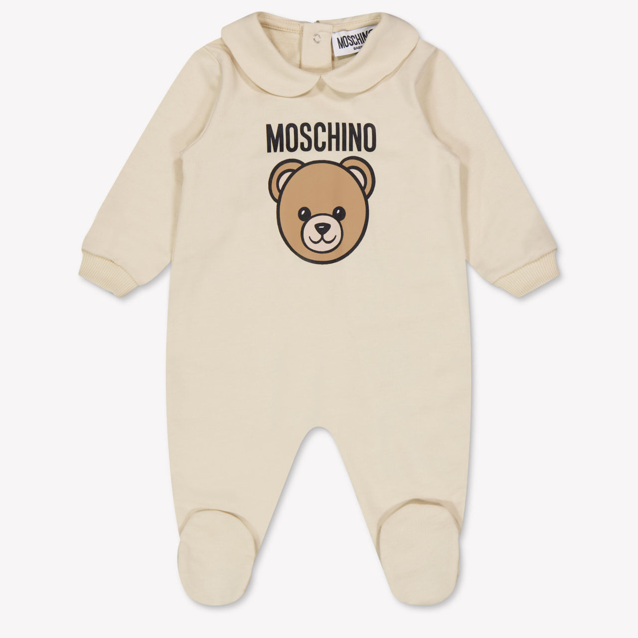 Moschino Baby Unisex Bodysuits in Beige