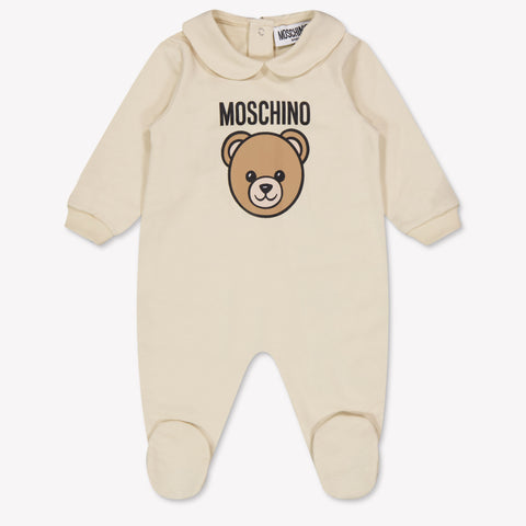 Moschino Baby Unisex Boxpakjes in Beige
