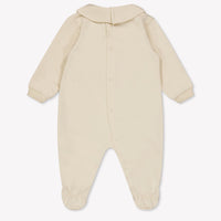 Moschino Baby Unisex Bodysuits in Beige