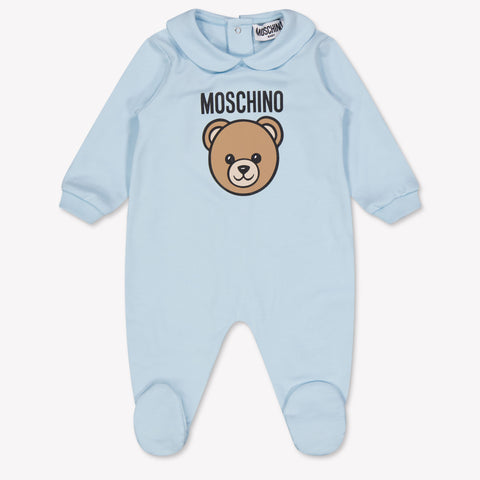 Moschino Baby Unisex Boxpakjes in Licht Blauw