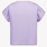 Moschino Kids Girls T-Shirt In Lilac