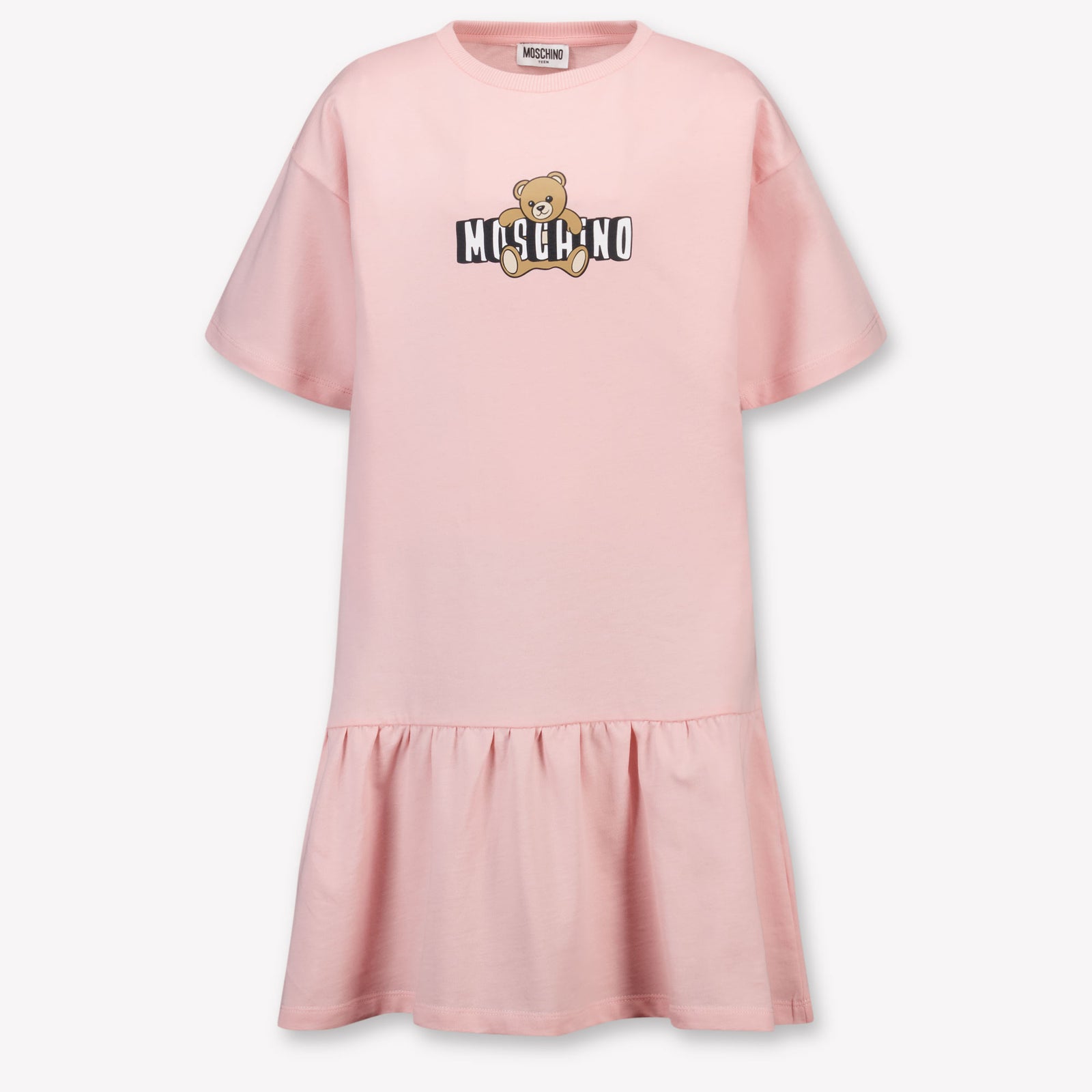 Moschino Kids Girls Dress In Light Pink