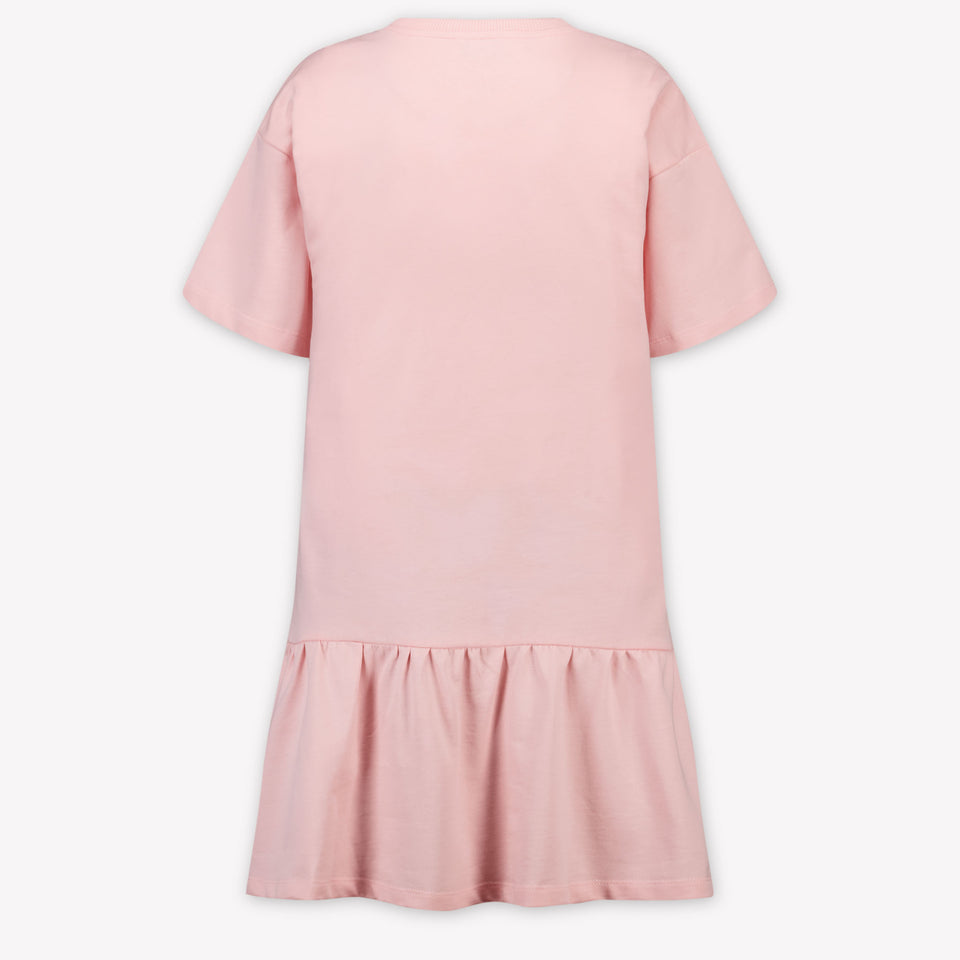 Moschino Kids Girls Dress In Light Pink