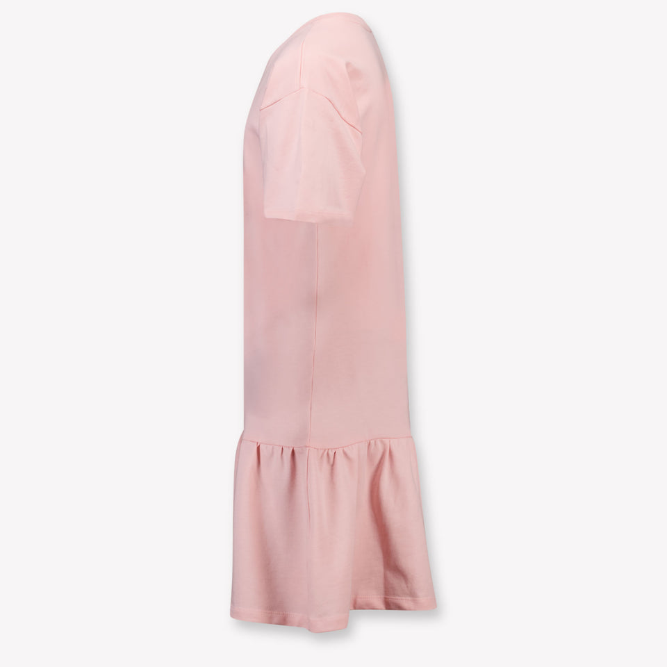 Moschino Kids Girls Dress In Light Pink