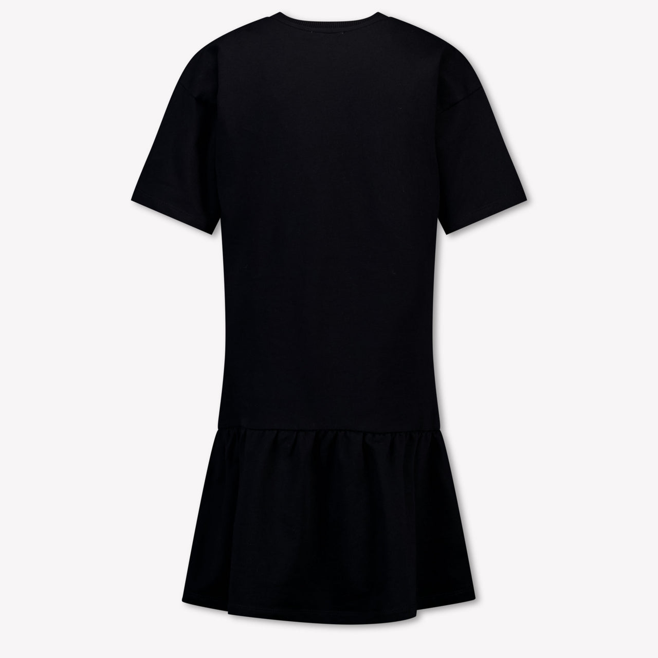Moschino Kids Girls Dress In Black