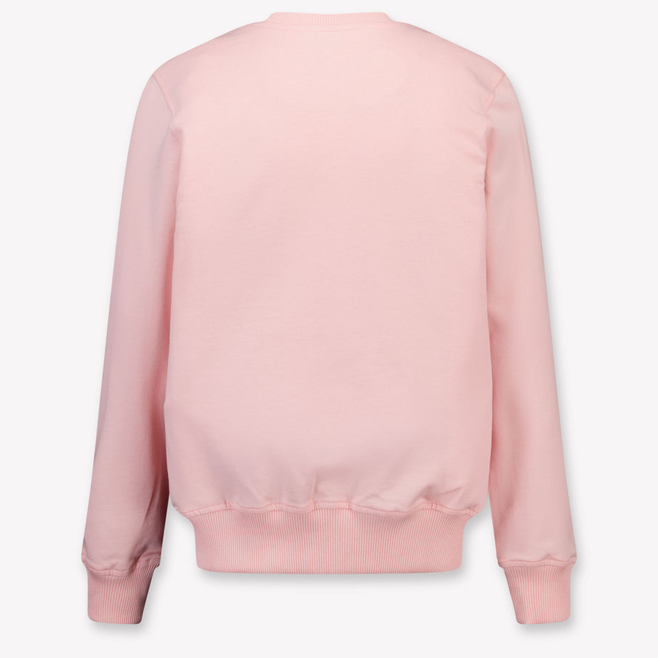 Moschino Kinder Unisex Trui In Licht Roze