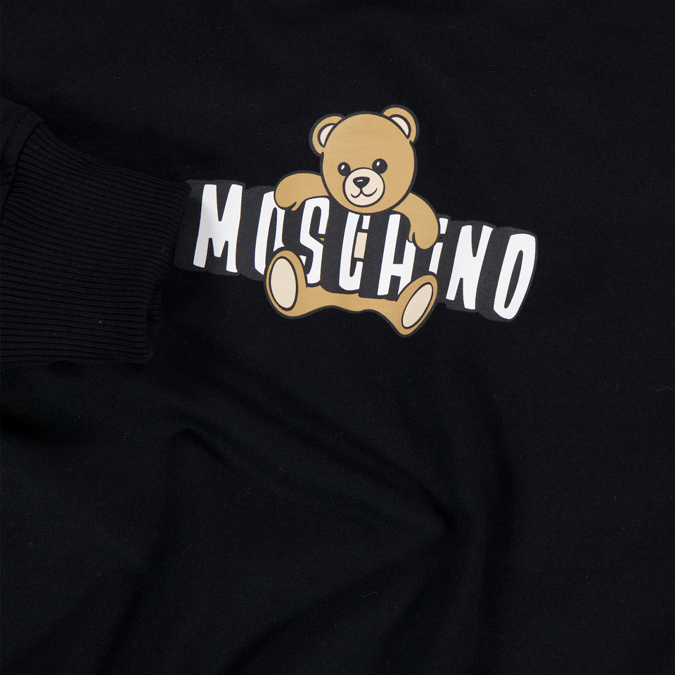 Moschino Kids Unisex Sweater In Black