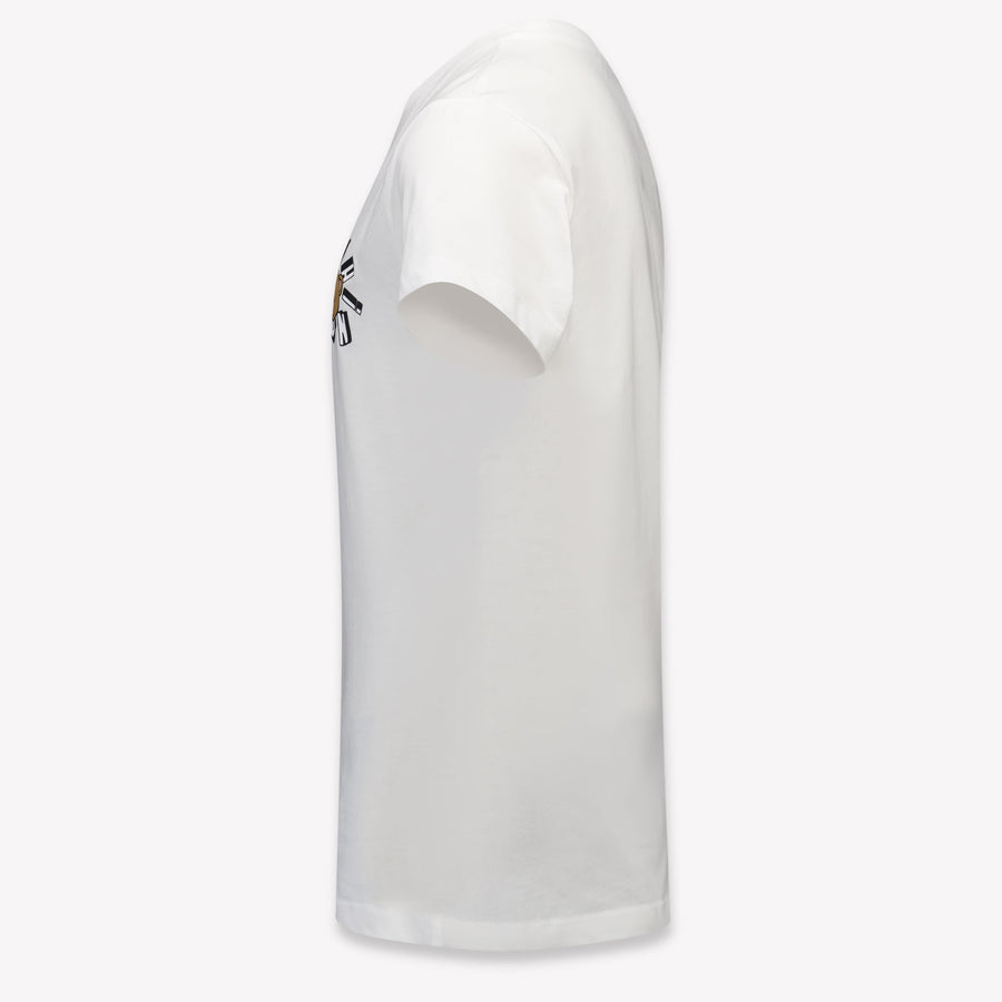 Moschino Kids Boys T-Shirt In White