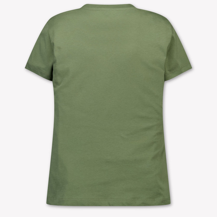 Moschino Kids Boys T-Shirt In Army