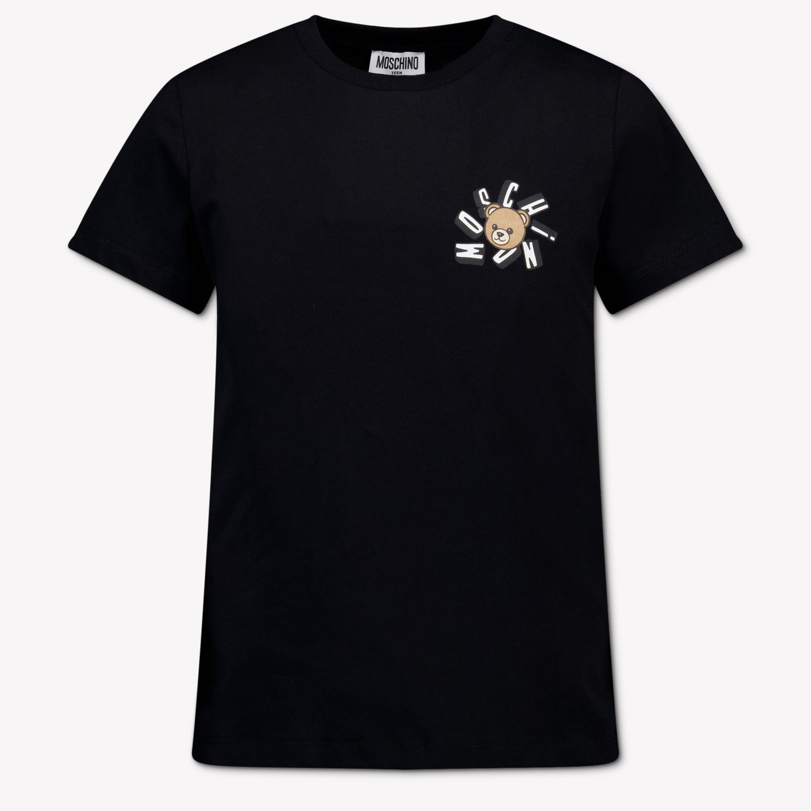 Moschino Kids Boys T-Shirt In Black