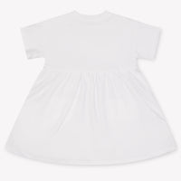Moschino Baby Girls Dress In White