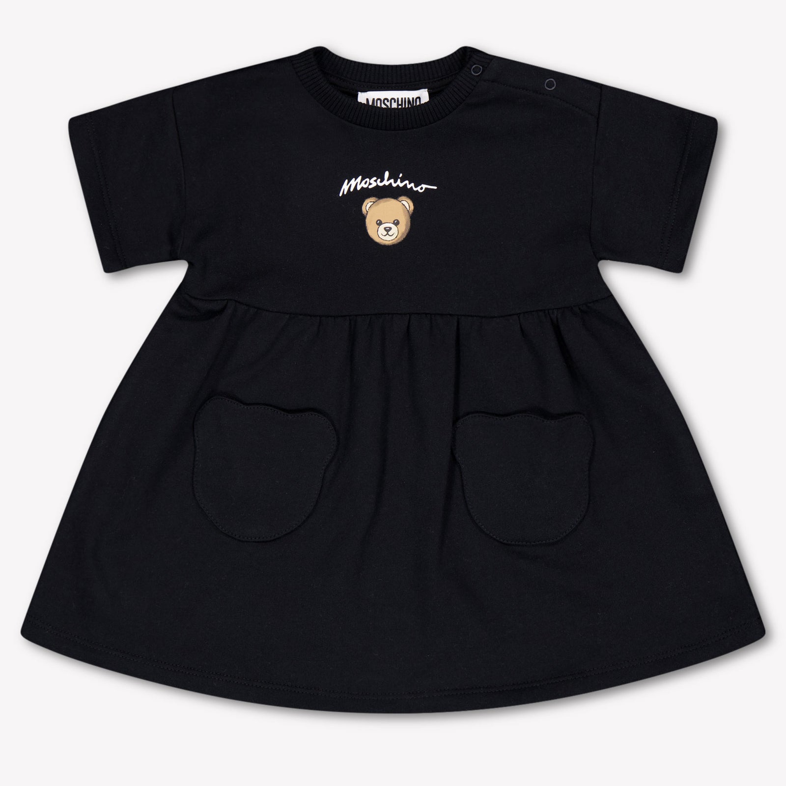 Moschino Baby Girls Dress In Black