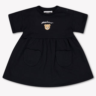 Moschino Baby Girls Dress In Black