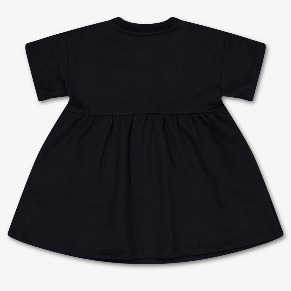 Moschino Baby Girls Dress In Black
