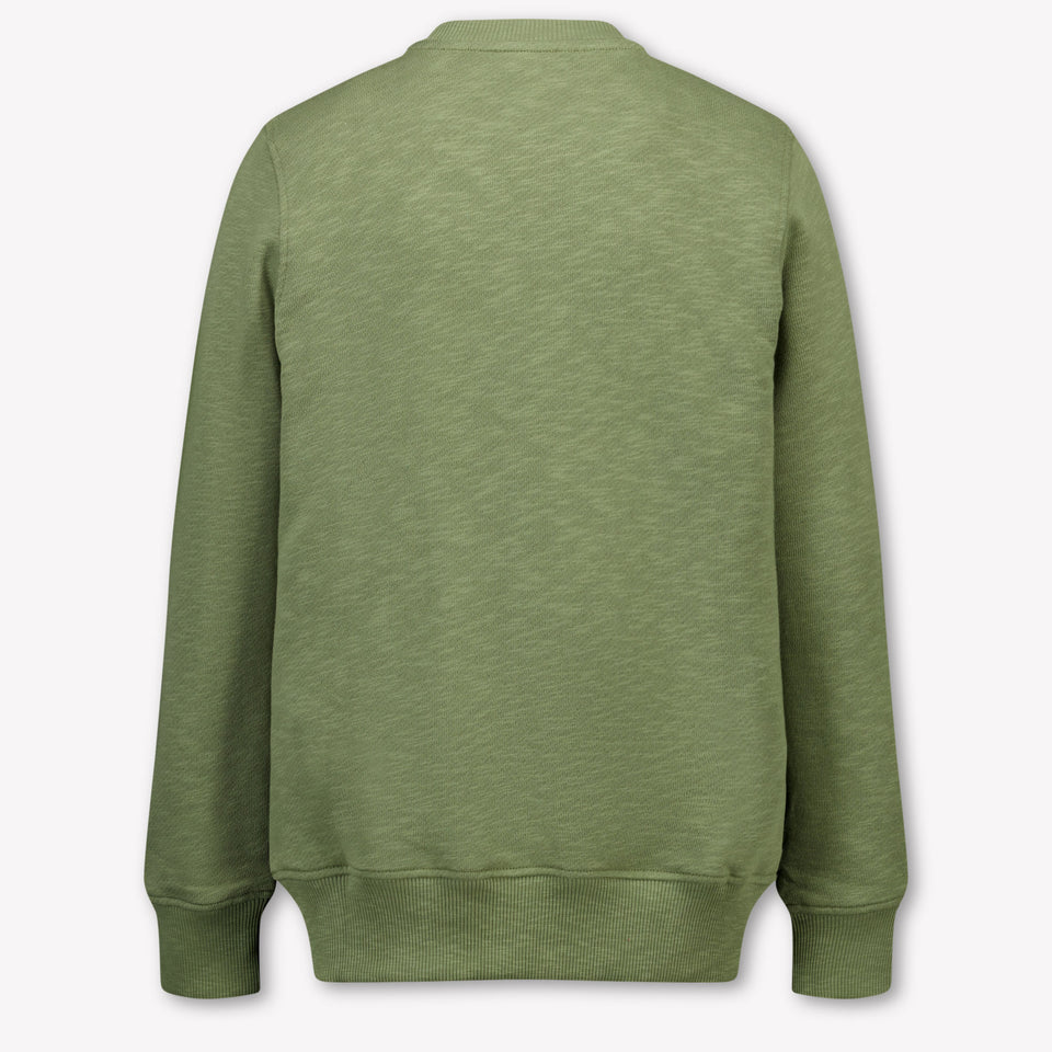 Moschino Kids Unisex Sweater In Army