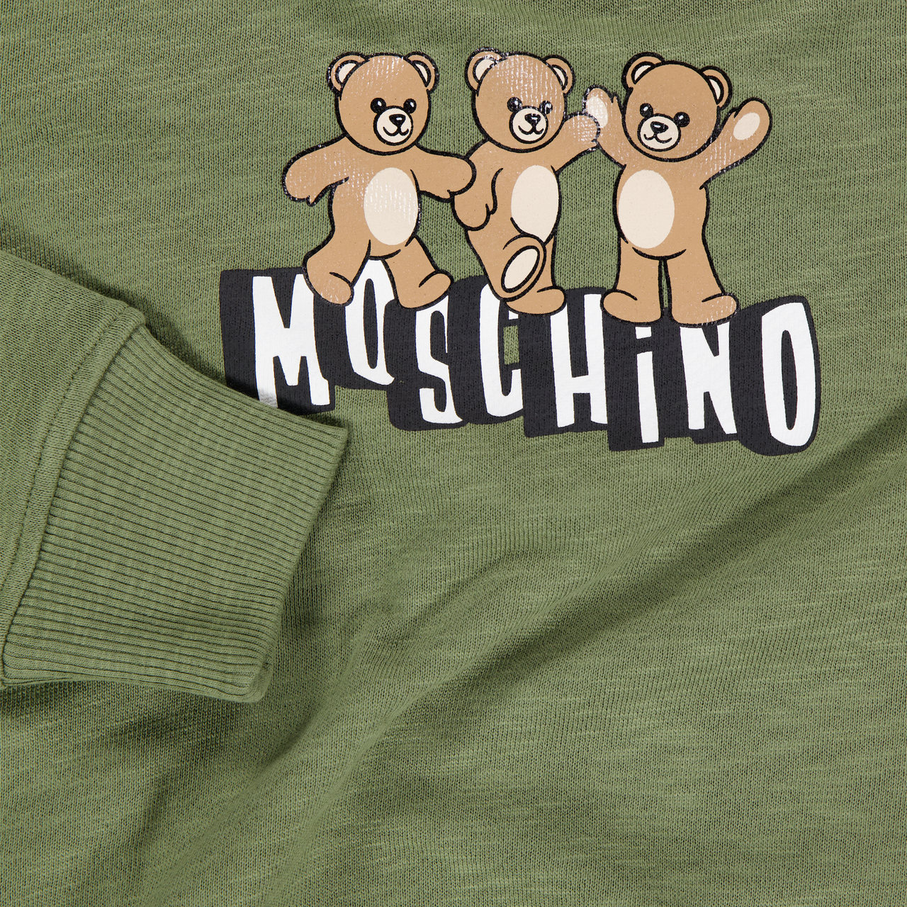 Moschino Kids Unisex Sweater In Army