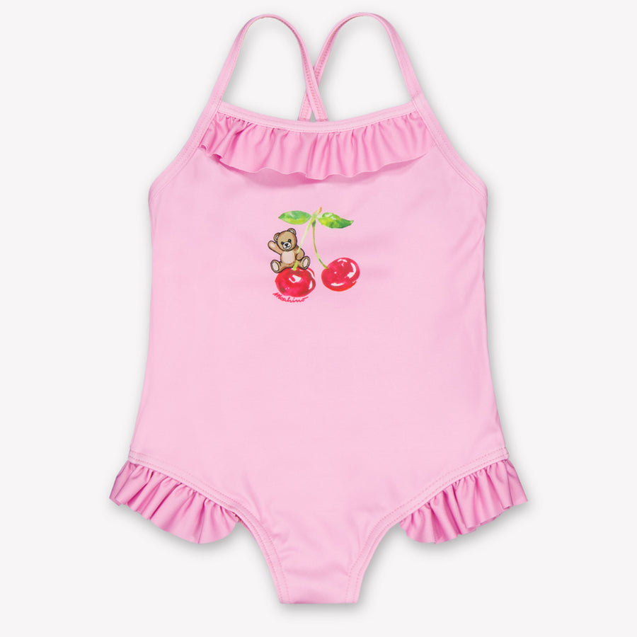 Moschino Baby Girls Swimwear In Pink