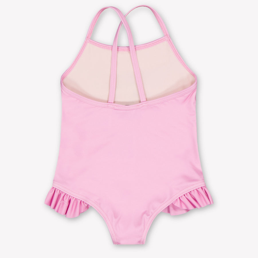 Moschino Baby Girls Swimwear In Pink