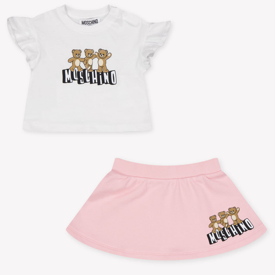 Moschino Baby Girls Sets inn White