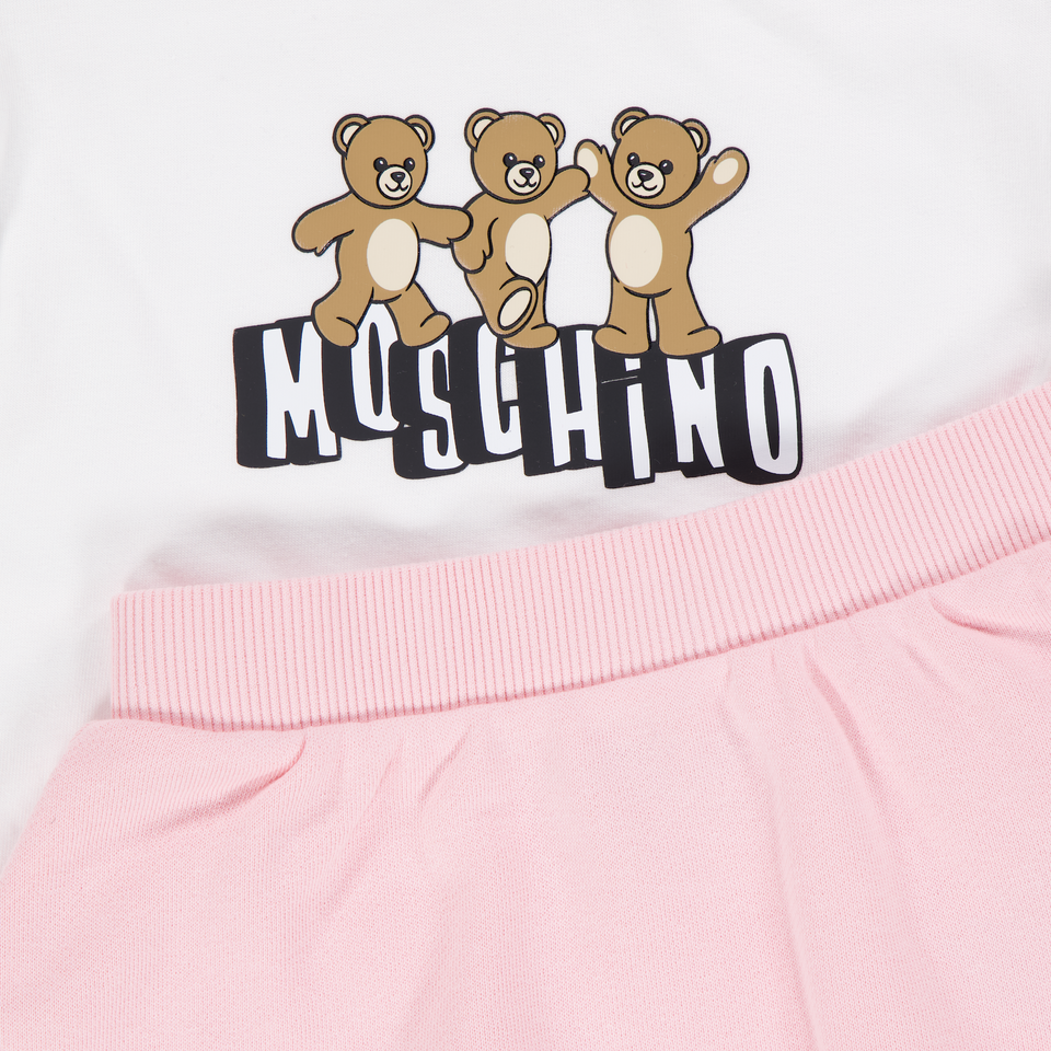 Moschino Baby Girls Sets inn White
