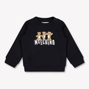 Moschino Baby Unisex Sweater In Black