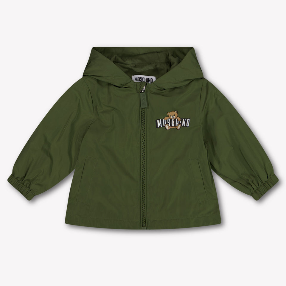 Moschino Baby Unisex Zomerjas In Army