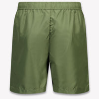Moschino Kids Boys Swimwear In Army
