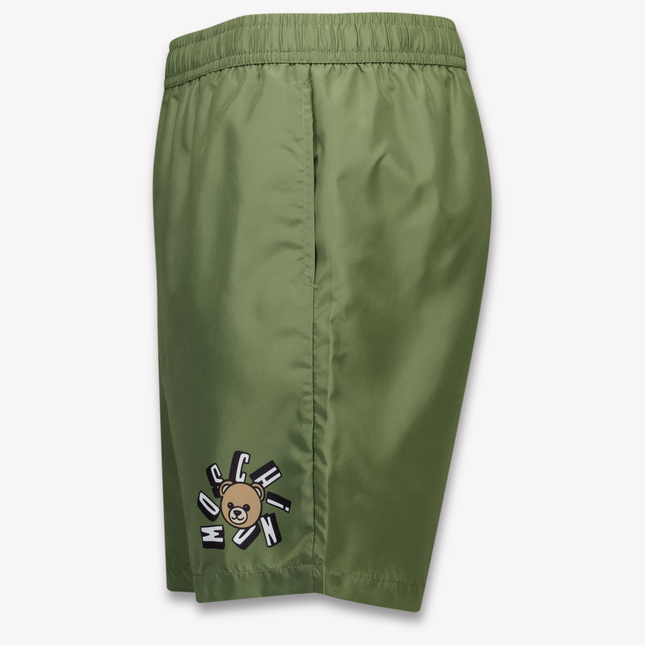 Moschino Kids Boys Swimwear In Army