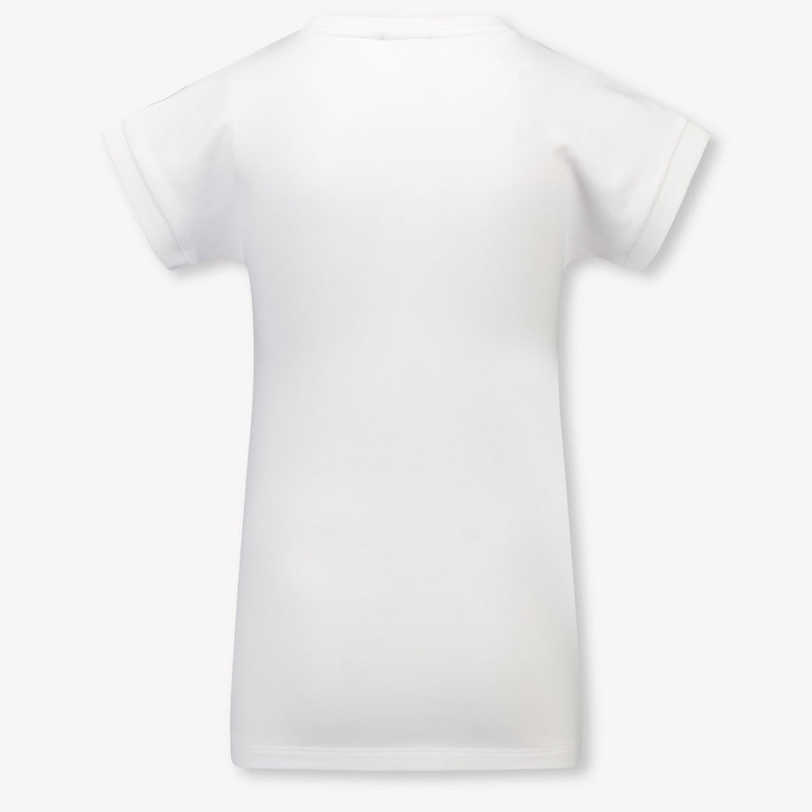Moschino Kids Girls Dress In White