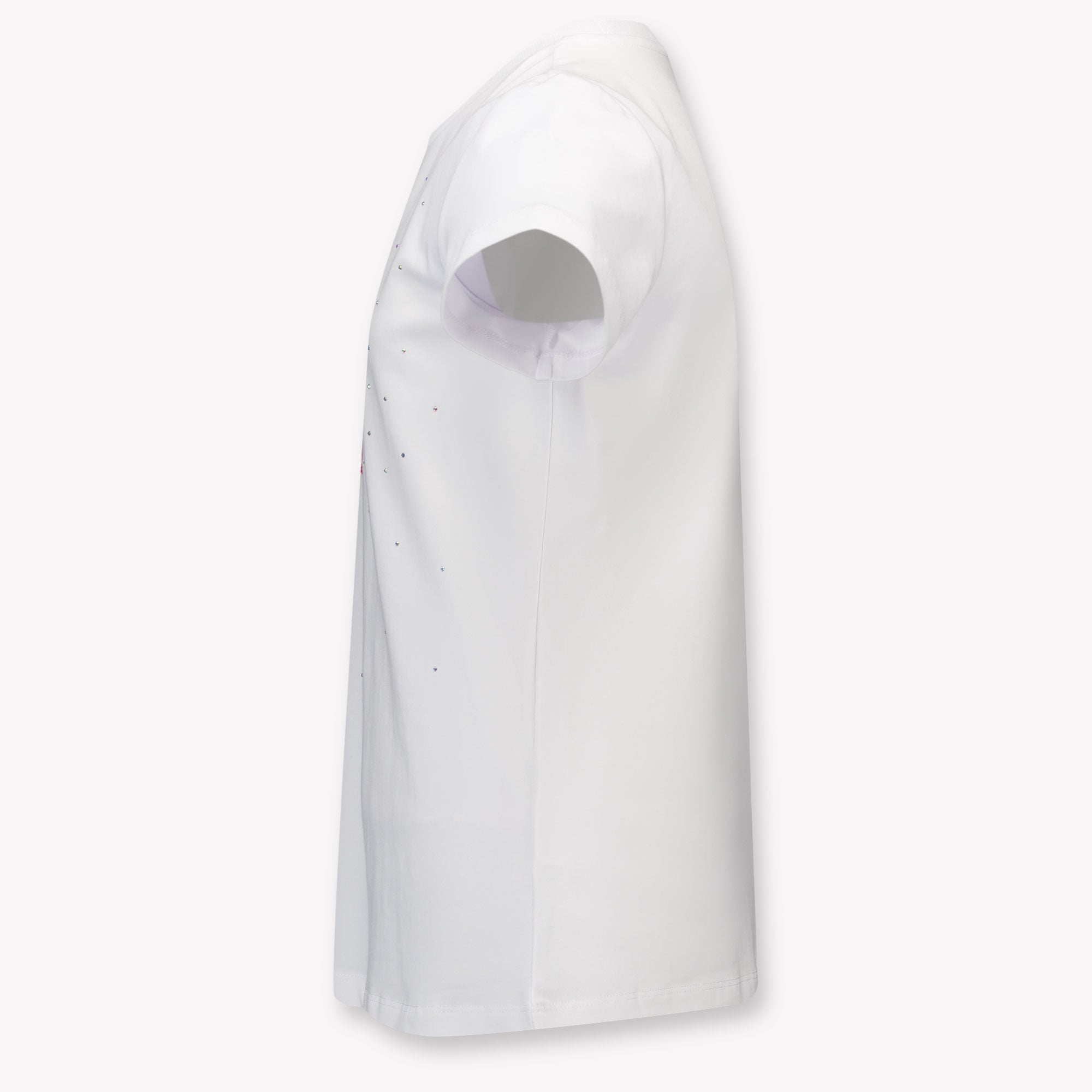 Moschino Kinder Meisjes T-Shirt In Wit