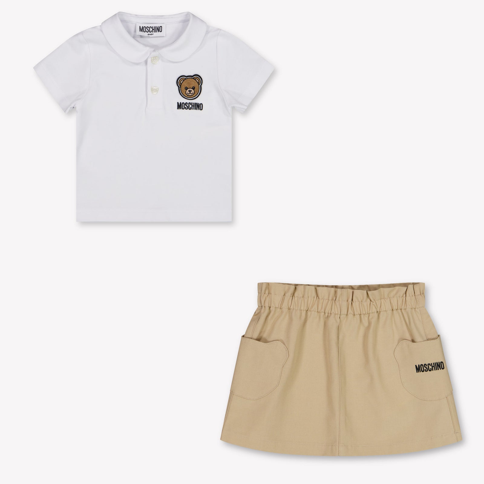 Moschino Baby Girls Sets in Beige