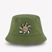 Moschino Baby Unisex Hat In Army