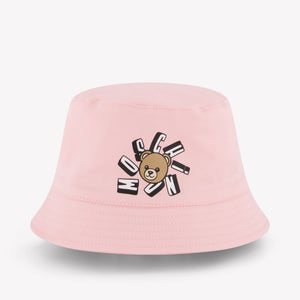 Moschino Baby Unisex Hoed In Licht Roze