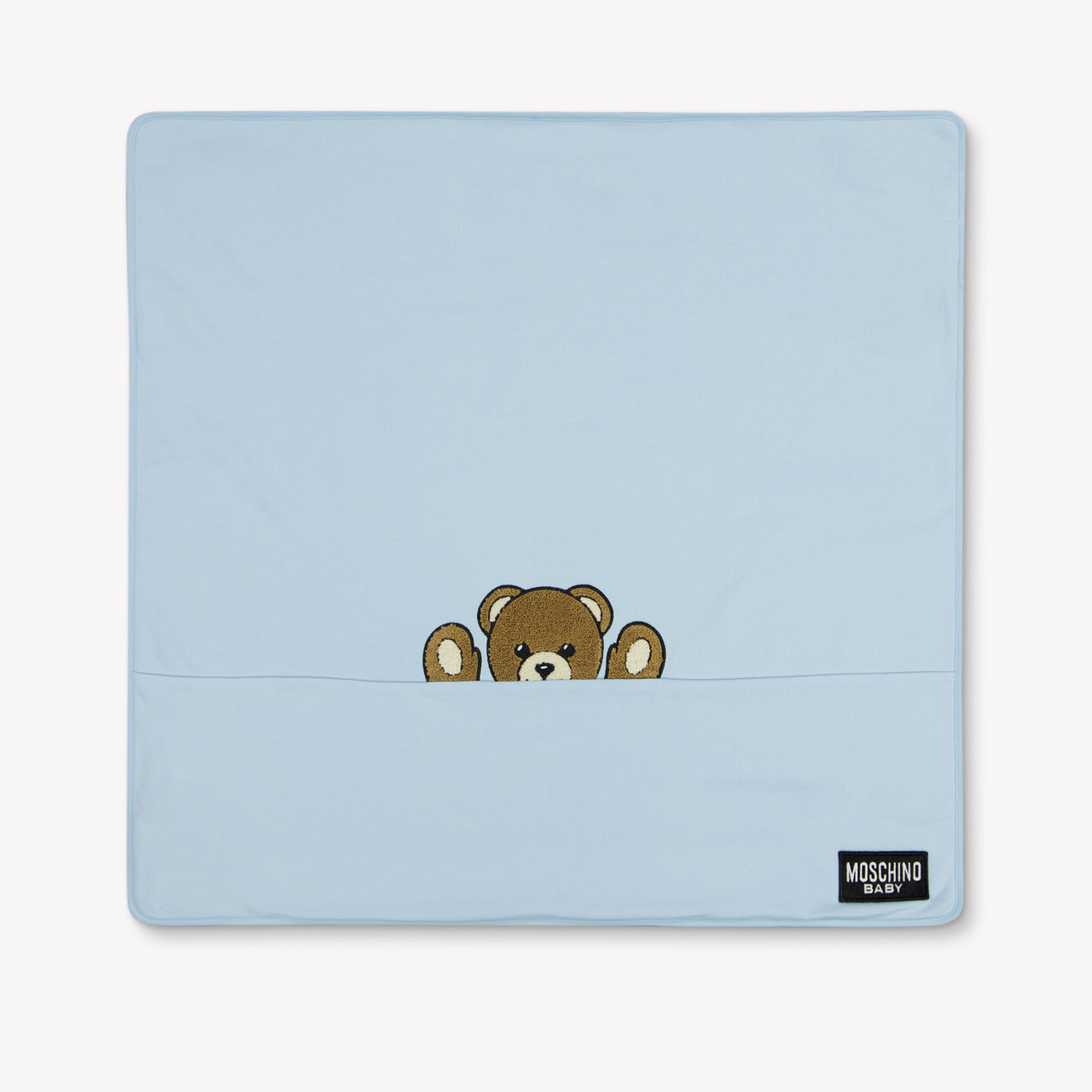 Moschino Baby Unisex Accessory In Light Blue