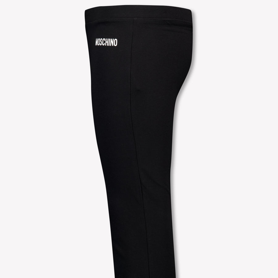 Moschino Kids Girls Pants In Black