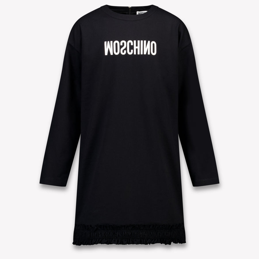 Moschino Girls Dress in Black