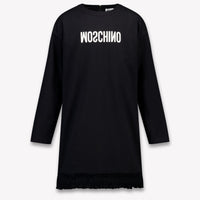 Moschino Kinder Meisjes Jurk In Zwart