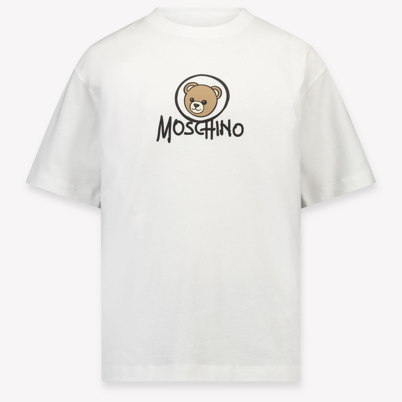 Moschino Kinder Jongens T-Shirt In Wit