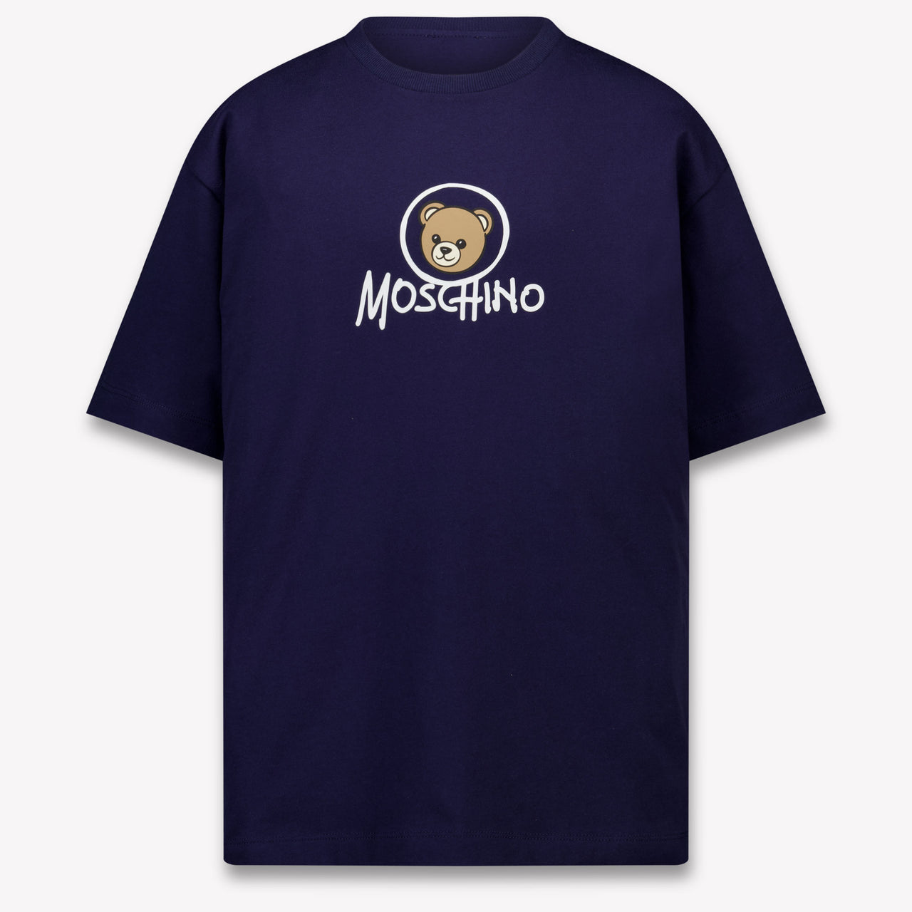 Moschino Kinder Jongens T-Shirt In Navy