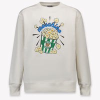 Moschino Kinder Jongens Trui In Off White