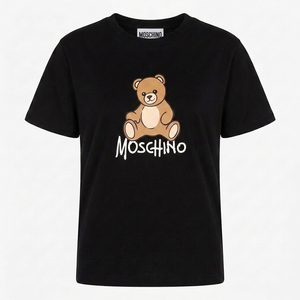 Moschino Kinder Unisex T-Shirt In Zwart