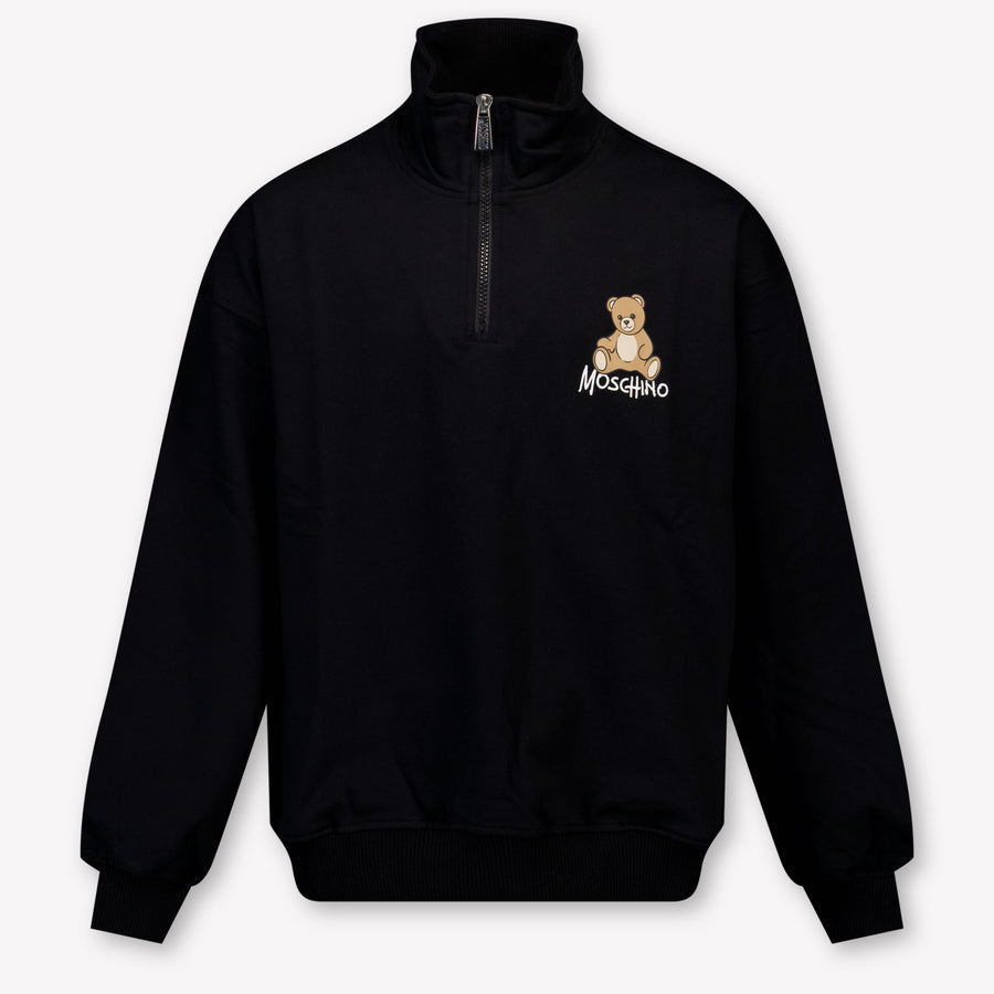 Moschino Unisex Kids Sweater in Black