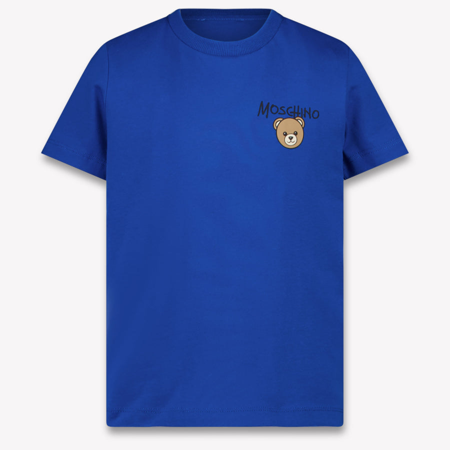 Moschino Unisex Kids T-Shirt in Cobalt Blue