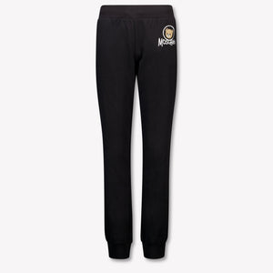 Moschino Kids Unisex Pants In Black