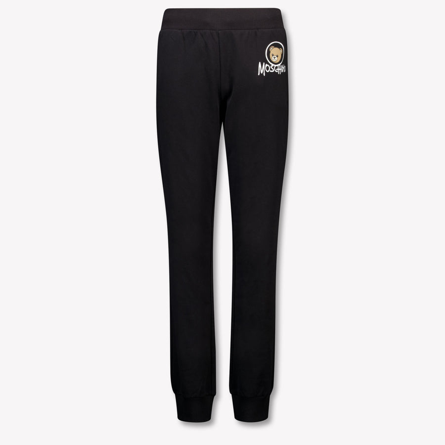 Moschino Kids Unisex Pants In Black
