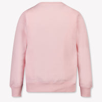 Moschino Girls Sweater in Light Pink