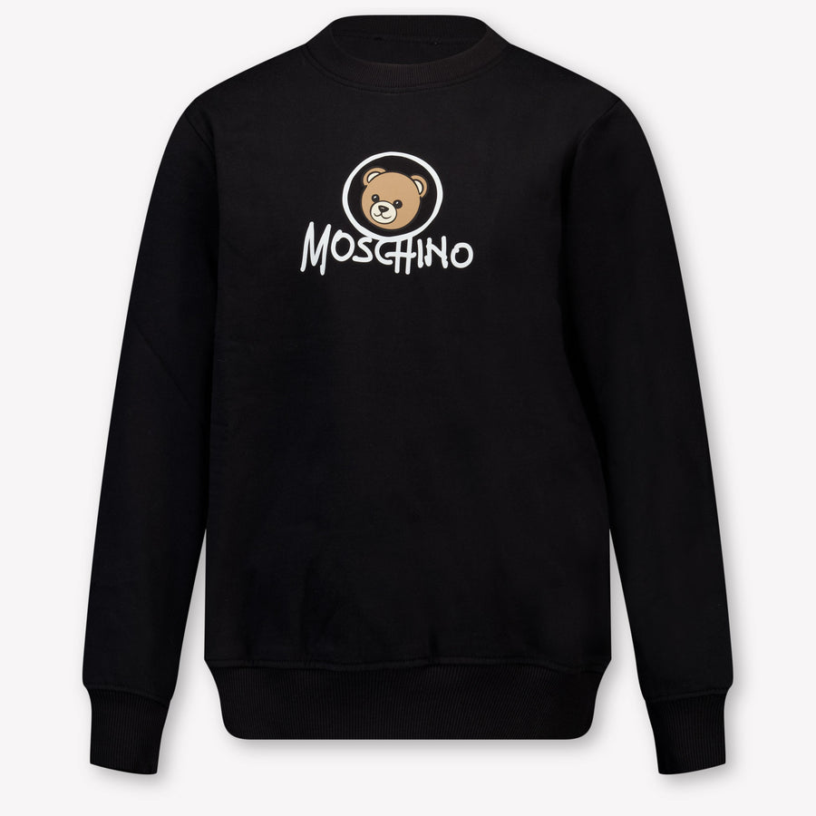 Moschino Kids Unisex Sweater In Black