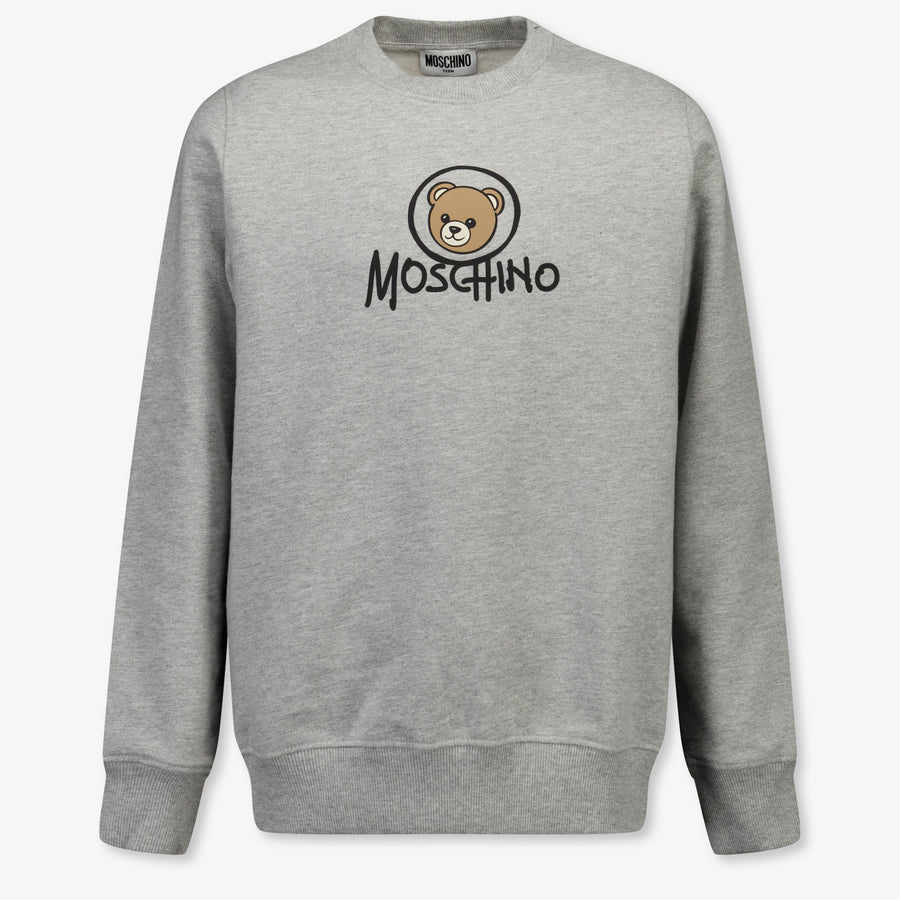 Moschino Unisex Kids Sweater in Grey